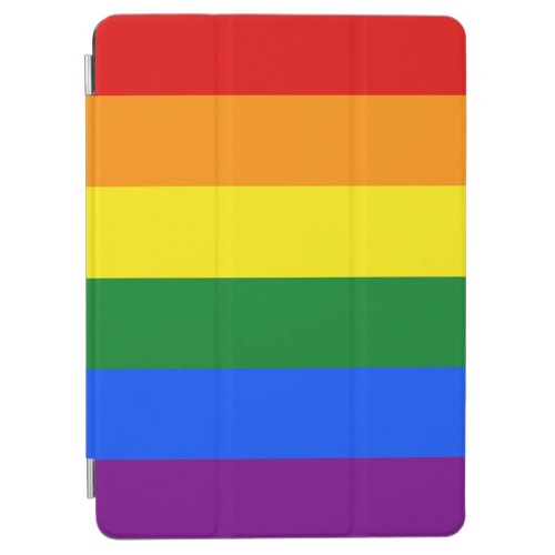 The colors of the rainbow iPad air cover