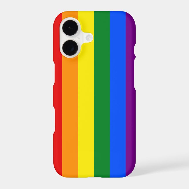 The colors of the rainbow iPhone case (Back)
