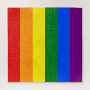 The colors of the rainbow jigsaw puzzle