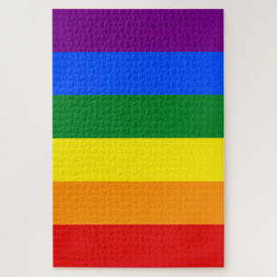 The colors of the rainbow jigsaw puzzle