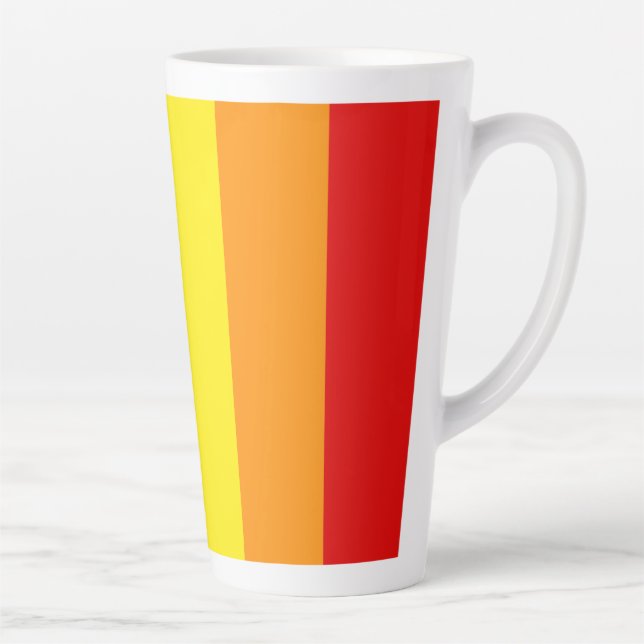 The colors of the rainbow latte mug (Right)