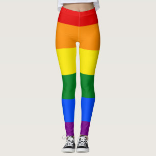 The colors of the rainbow leggings