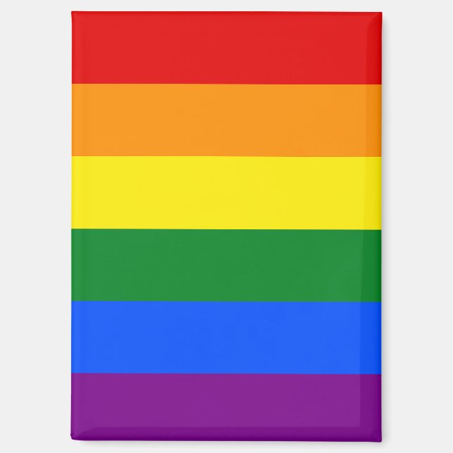 The colors of the rainbow magnet (Front)