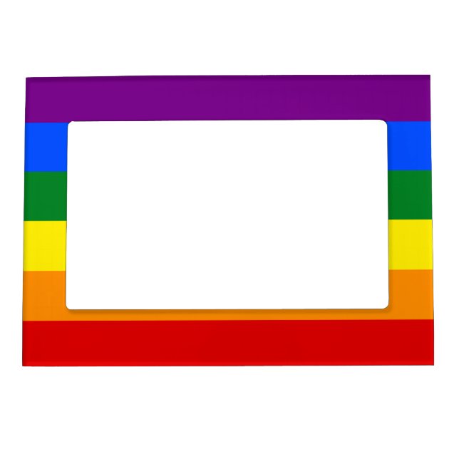 The colors of the rainbow magnetic frame (Front)