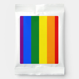 The colors of the rainbow margarita drink mix