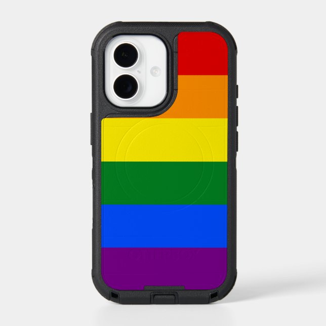 The colors of the rainbow otterbox iPhone case (Back)