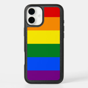 The colors of the rainbow iPhone 16 plus case