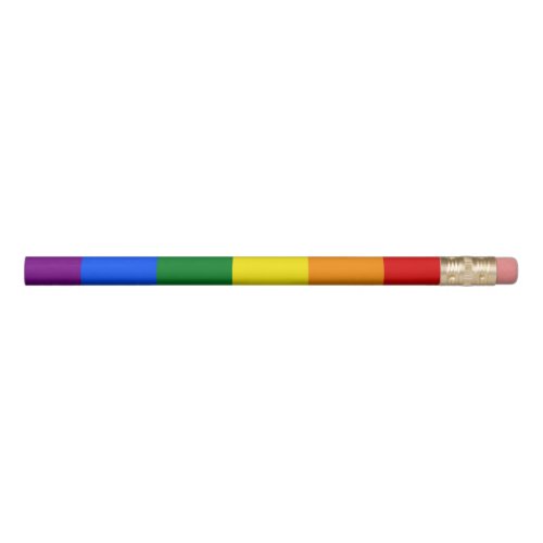 The colors of the rainbow pencil