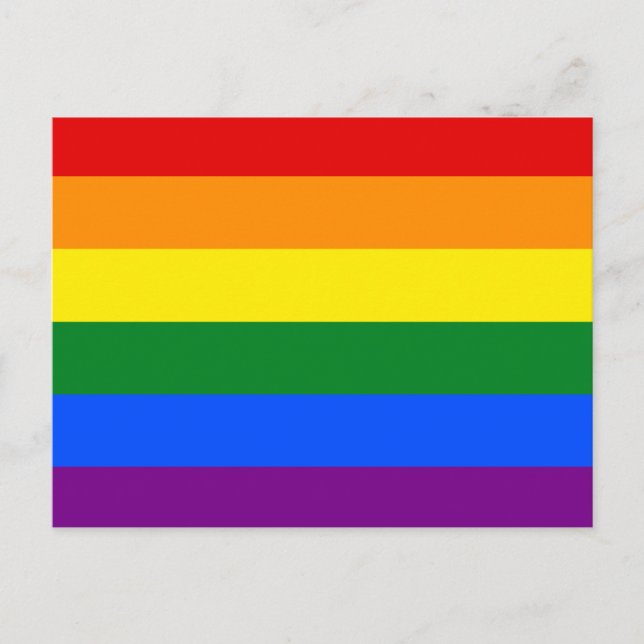 The colors of the rainbow postcard (Front)