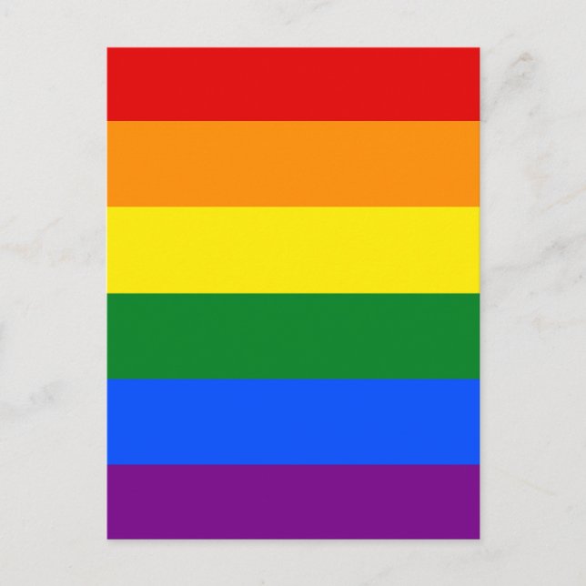 The colors of the rainbow postcard (Front)