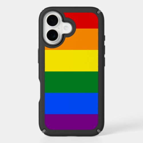The colors of the rainbow iPhone 16 case