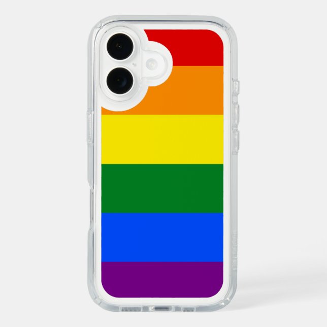The colors of the rainbow speck iPhone case (Front)