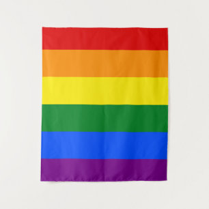The colors of the rainbow tapestry