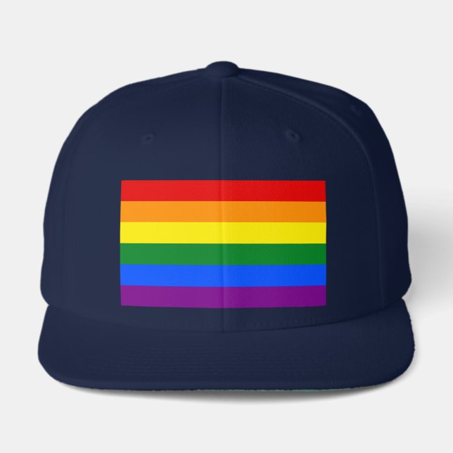 The colors of the rainbow visor  (Front)