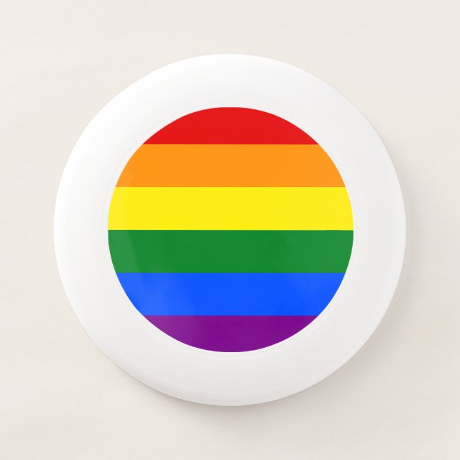 The colors of the rainbow Wham-O frisbee (Front)