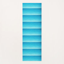 The colors of water on a yoga mat