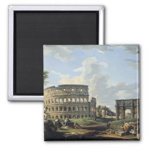 The Colosseum and the Arch of Constantine Magnet