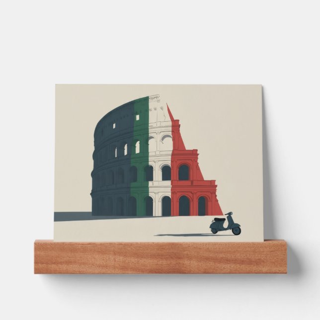 The "Colosseum Heartbeat" Premium Collection Picture Ledge (Front)