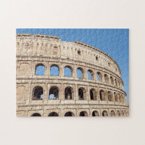 The Colosseum in Rome Italy Jigsaw Puzzle