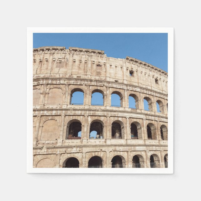The Colosseum in Rome, Italy Napkins (Front)