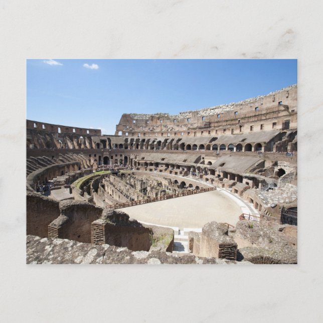 The Colosseum is situated in Rome, Italy. Its an 3 Postcard (Front)