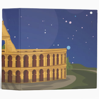 The Colosseum Of Rome 3 Ring Binder