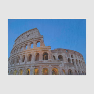 The Colosseum, originally the Flavian Amphitheater Tissue Paper