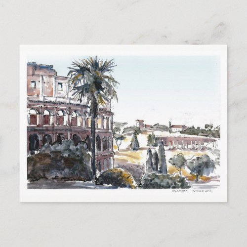 The Colosseum Postcard