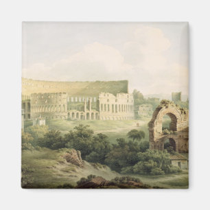The Colosseum, Rome, 1802 (w/c over graphite on wo Magnet