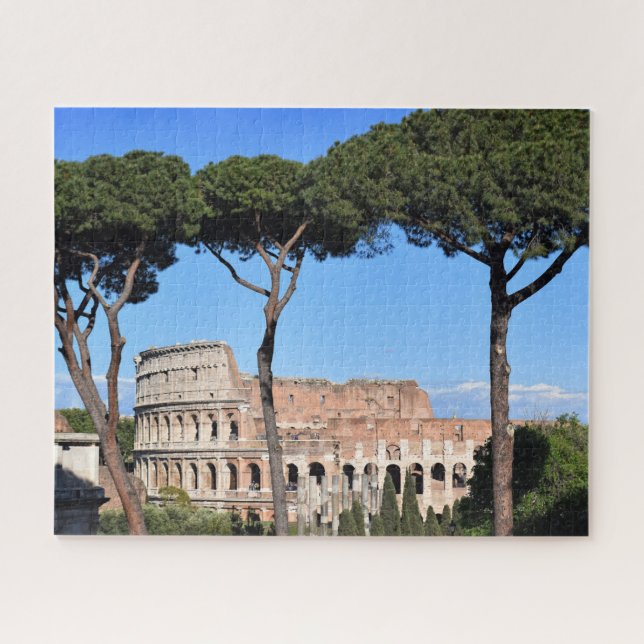 The Colosseum - Rome Colosseo - 16x20 - 520 pcs Jigsaw Puzzle (Horizontal)