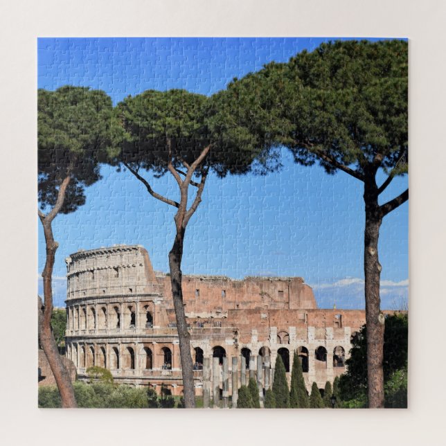 The Colosseum - Rome Colosseo - 20x20 - 676 pcs Jigsaw Puzzle (Vertical)