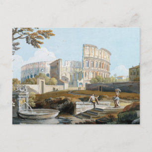 The Colosseum, Rome Giovanni Battista Busiri Postcard