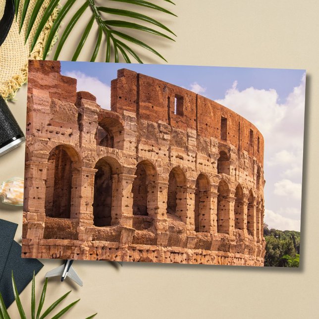 The Colosseum Rome, Italy Greeting Card (Creator Uploaded)