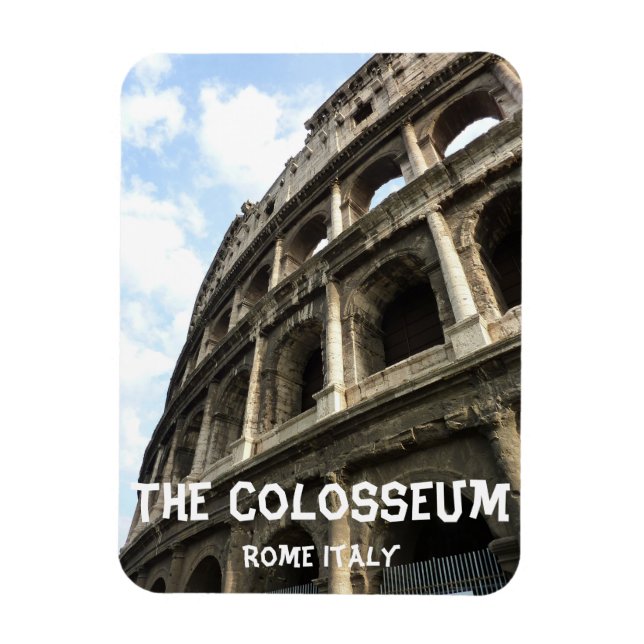 The Colosseum Rome Italy Magnet (Vertical)