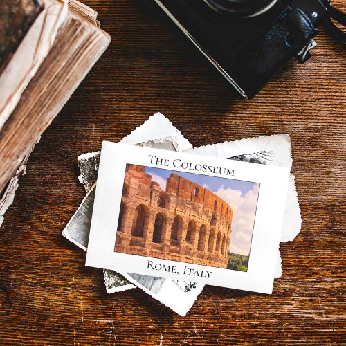 The Colosseum Rome Italy Postcard