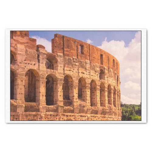 The Colosseum Rome Italy Tissue Paper