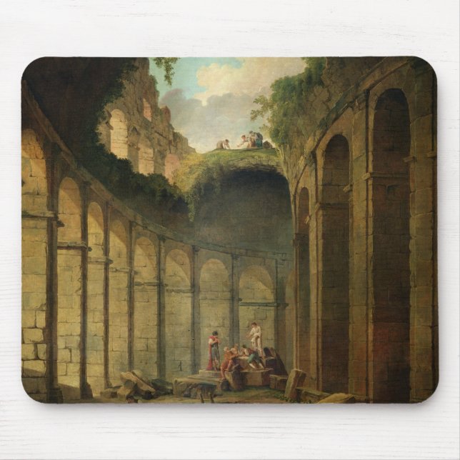 The Colosseum, Rome (oil on canvas) Mouse Pad (Front)