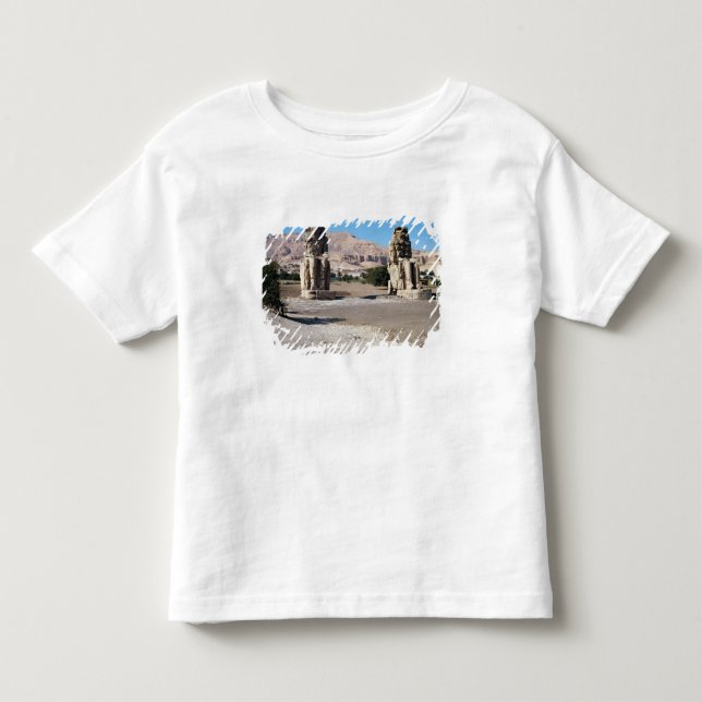 The Colossi of Memnon, statues of Amenhotep Toddler T-shirt (Front)