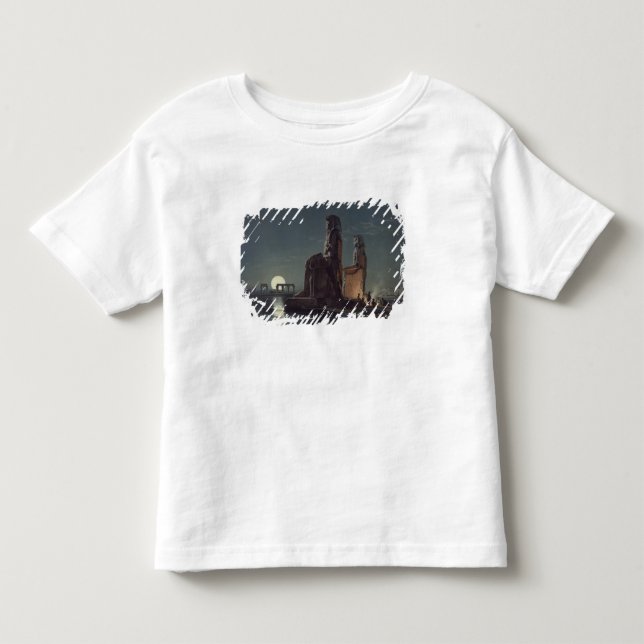The Colossi of Memnon, Thebes, one of 24 illustrat Toddler T-shirt (Front)