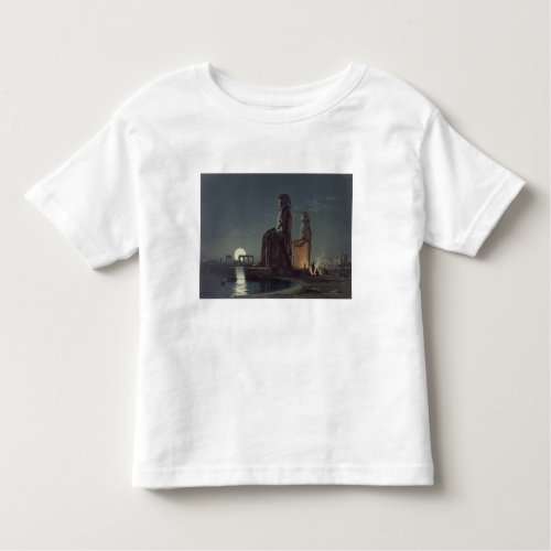 The Colossi of Memnon Thebes one of 24 illustrat Toddler T_shirt