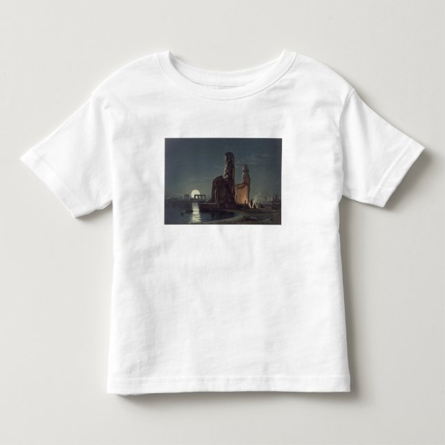 The Colossi of Memnon, Thebes, one of 24 illustrat Toddler T-shirt (Front)