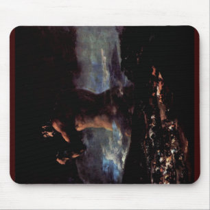 The Colossus (Or Panic ")" By Francisco De Goya Mouse Pad