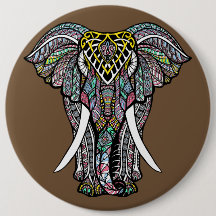 The colourful elephant