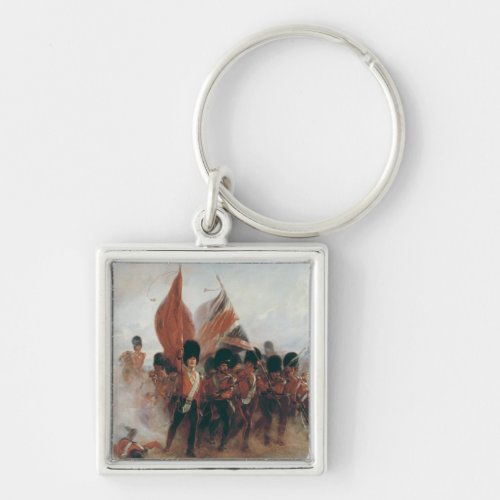 The Colours advance of the Scots Guards Keychain