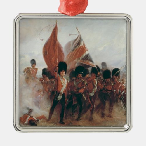 The Colours advance of the Scots Guards Metal Ornament