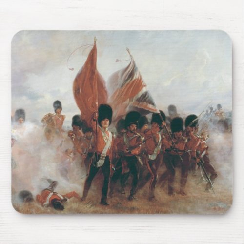The Colours advance of the Scots Guards Mouse Pad
