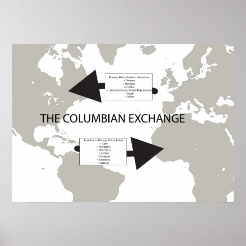 The Columbian Exchange Poster