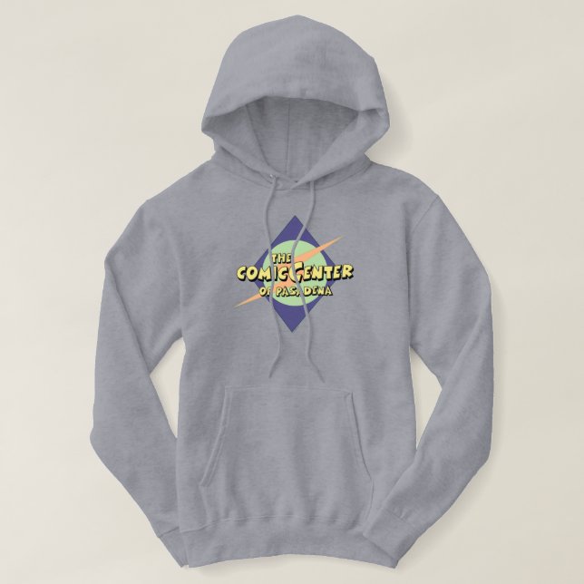 The Comic Center of Pasadena Hoodie (Design Front)