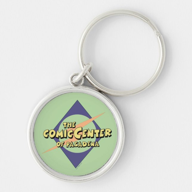 The Comic Center of Pasadena Keychain (Front)