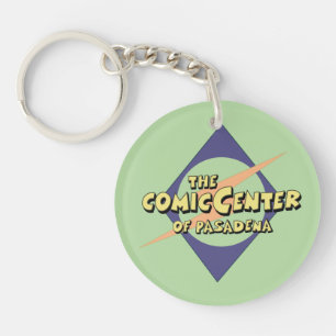 The Comic Center of Pasadena Keychain